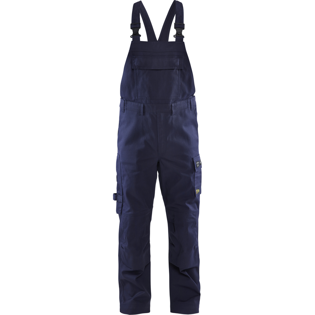 Blaklader Flame Resistant Bib and Brace, Navy