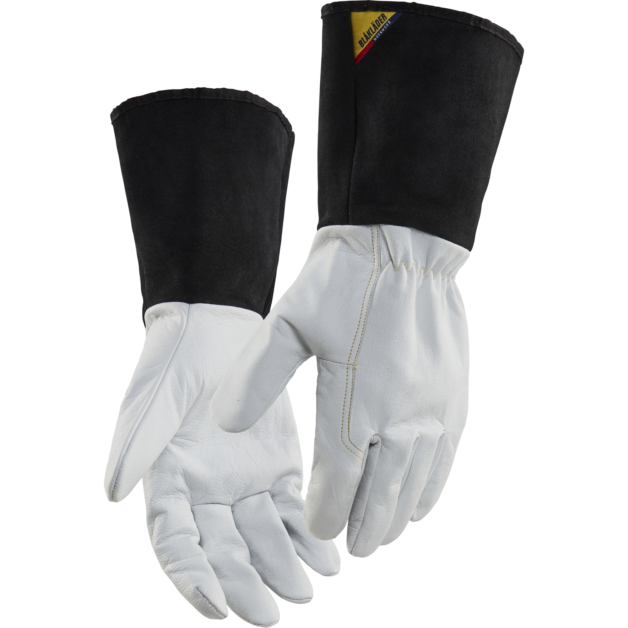 Blaklader Welding Glove, White/Dark Grey 6 pairs