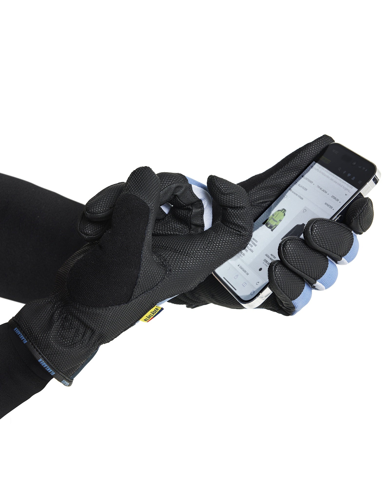 Blaklader Supreme Strong Work Glove, Black/Blue (4)