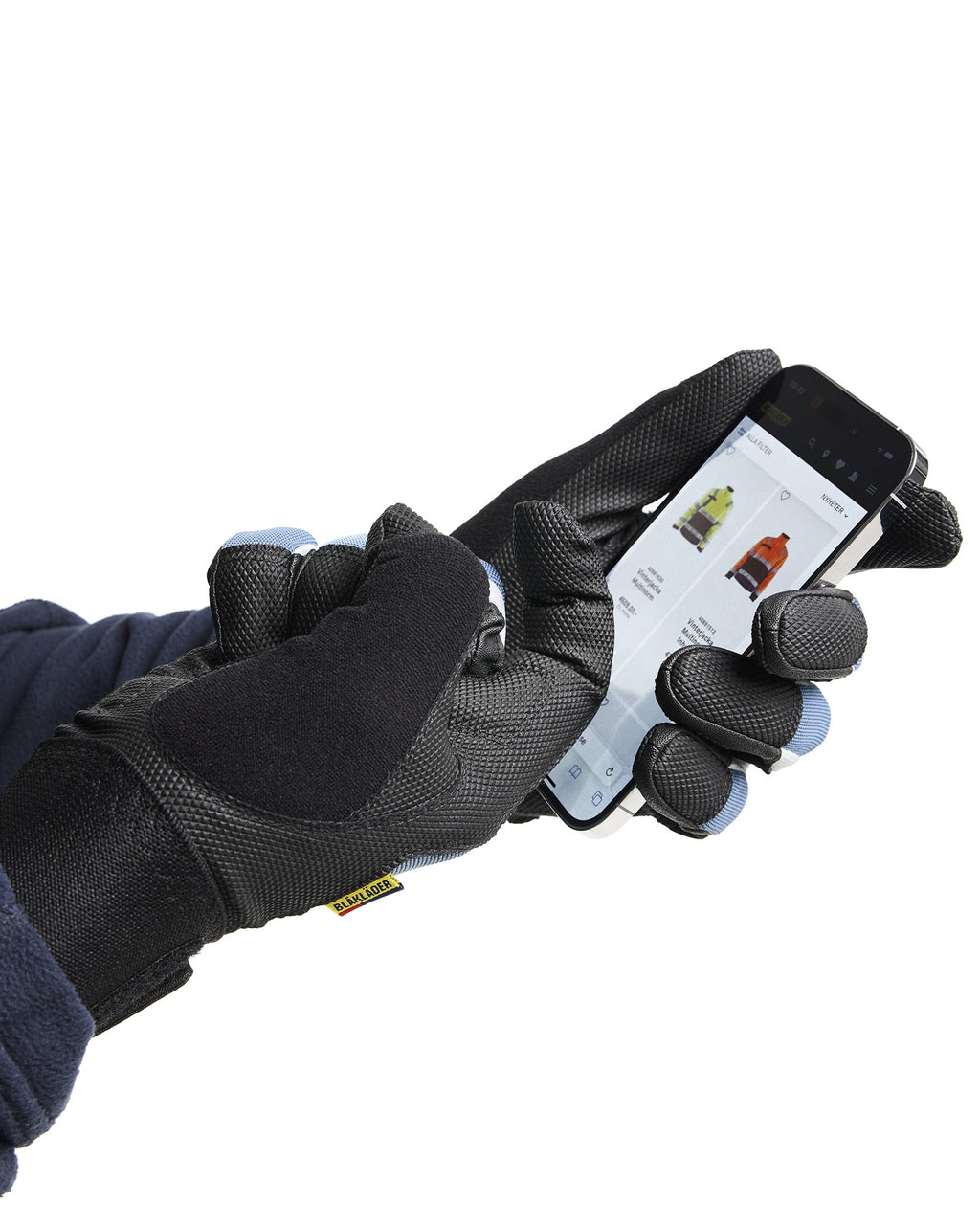 Blaklader Supreme Strong Work Glove, Black/Blue (5)