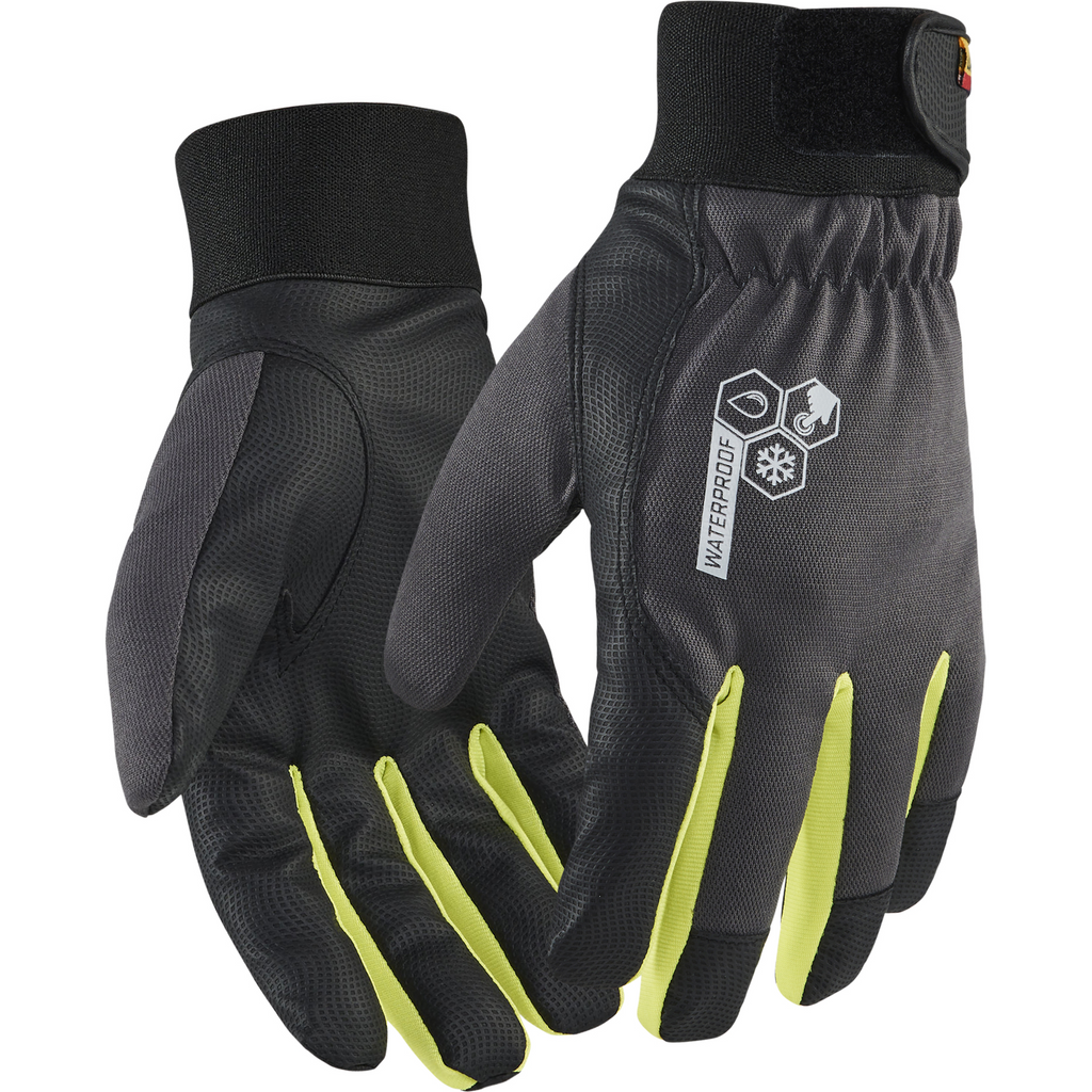 Blaklader Touch Lined Waterproof Work Glove, Anthracite Grey 6 pairs