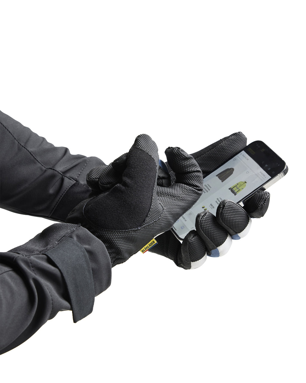 Blaklader Supreme Winter Gloves, Black/Silver (2)