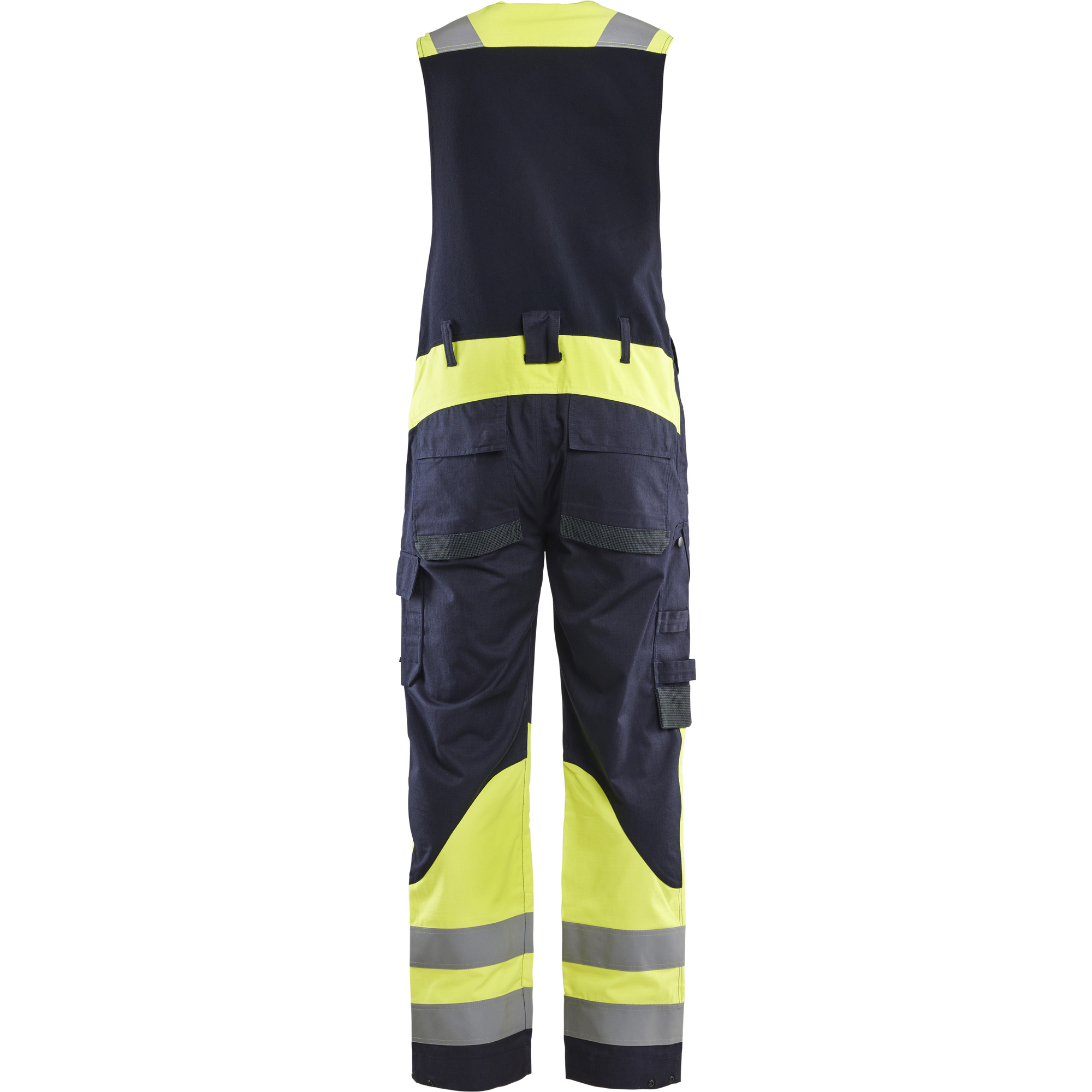 Blaklader Sleeveless Overall, Navy/Yellow (4)