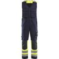Blaklader Sleeveless Overall, Navy/Yellow