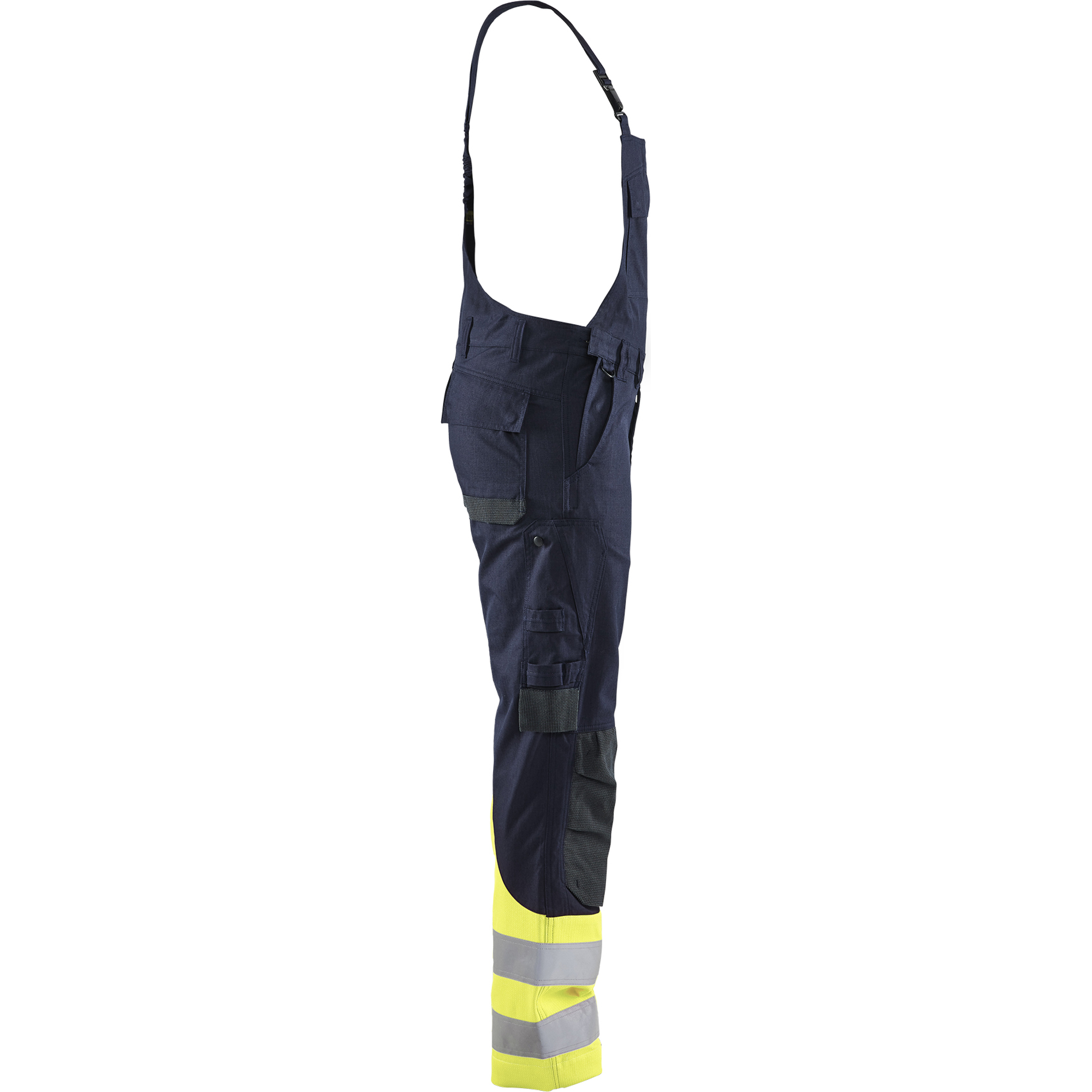 Blaklader Multi-Norm Bib and Brace, Navy/Yellow (5)