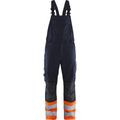 Blaklader Multi-Norm Bib and Brace, Navy/Orange