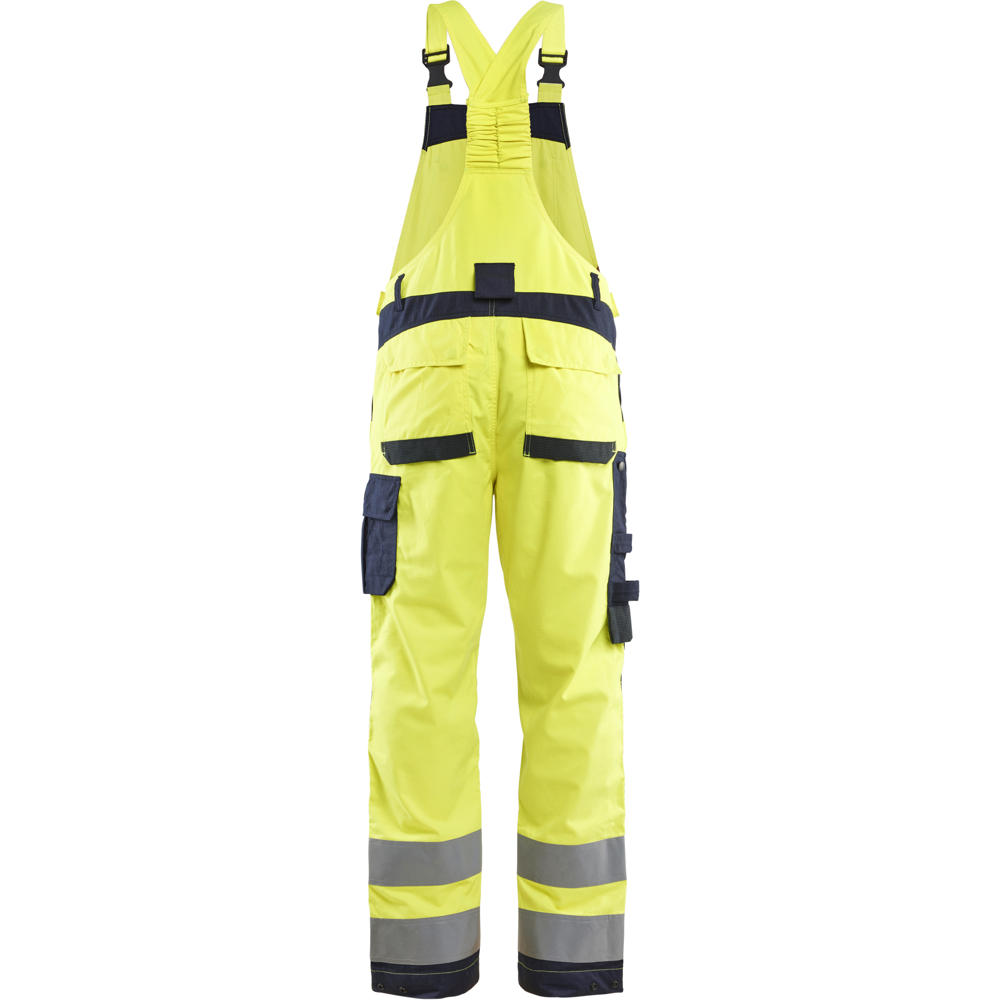 Blaklader Multinorm Bib and Brace, Yellow/Navy (4)