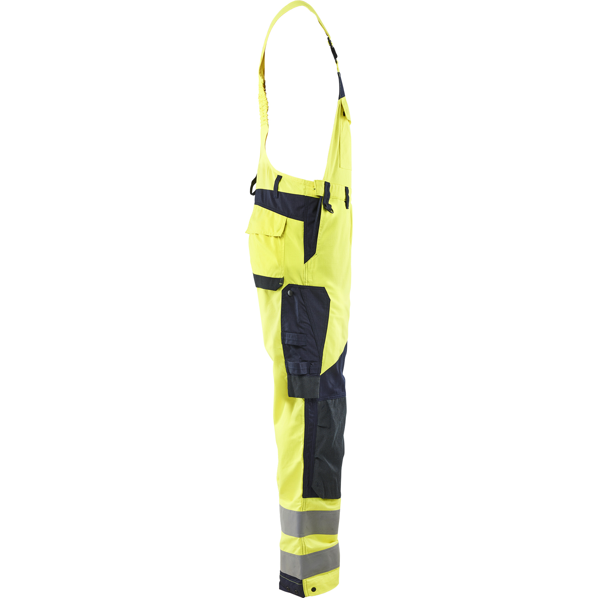Blaklader Multinorm Bib and Brace, Yellow/Navy (2)