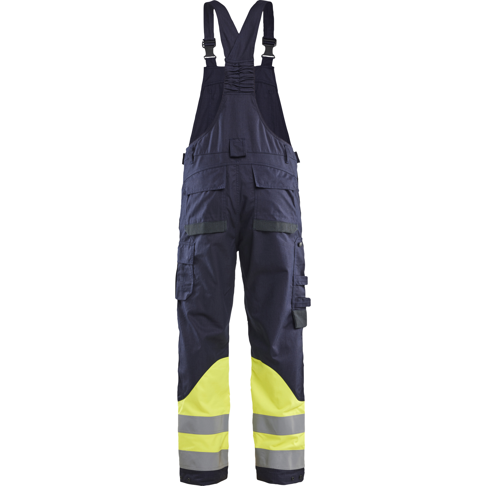 Blaklader APC 2 Dungarees, navy blue/ yellow (4)