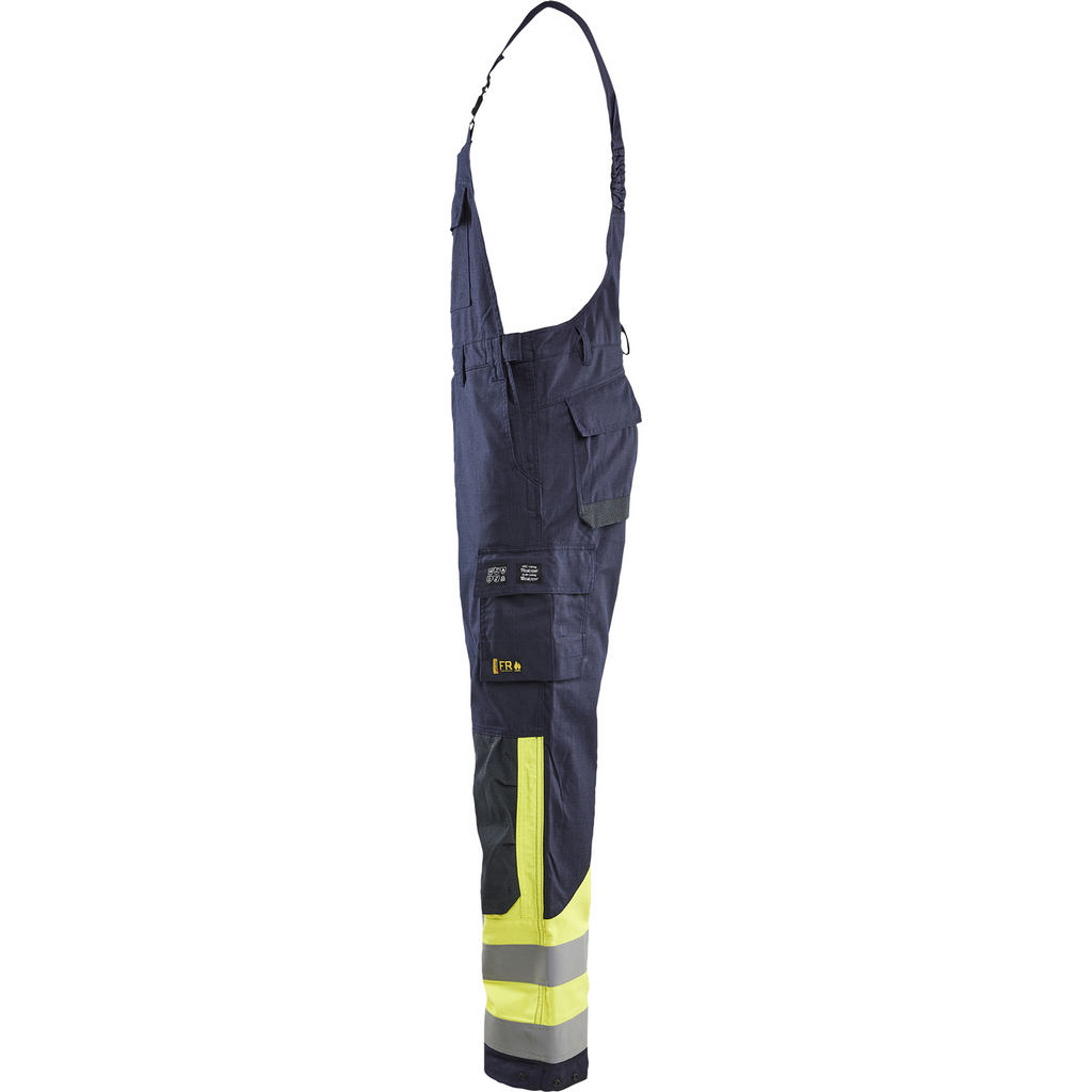Blaklader APC 2 Dungarees, navy blue/ yellow (3)