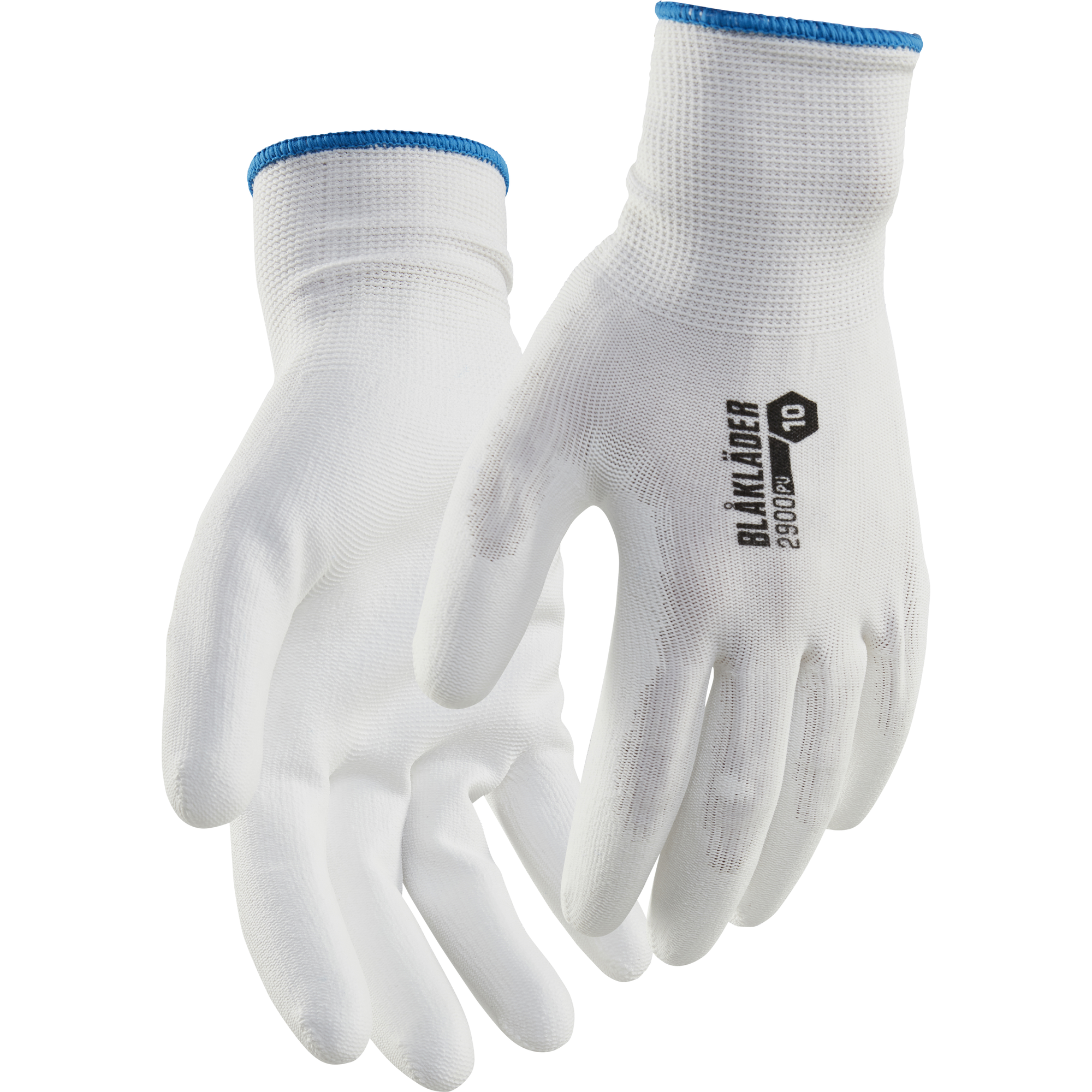 Blaklader PU Dipped Work Glove, White 12 pairs