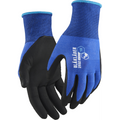 Blaklader Nitrile Coated Work Glove, Cornflower Blue 12 pairs