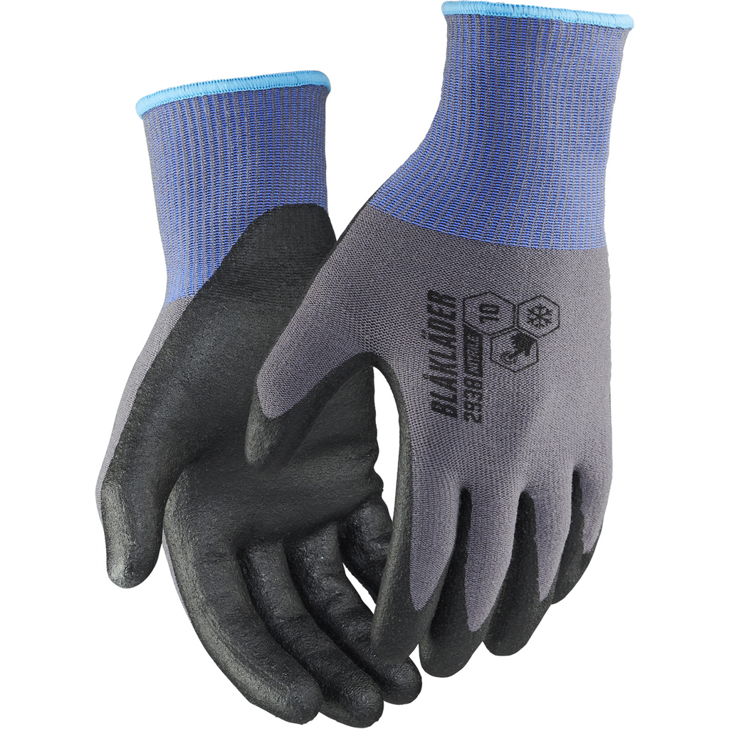 Blaklader Lightly Lined Winter Glove, Grey 6 pairs