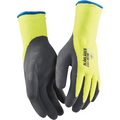 Blaklader Latex Coated Lined Work Glove, Yellow 6 pairs