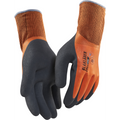 Blaklader Lined Waterproof Work Glove, Latex Coated, Hi-Vis Orange 6 pairs