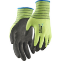 Blaklader Latex Coated Work Glove, Yellow 6 pairs