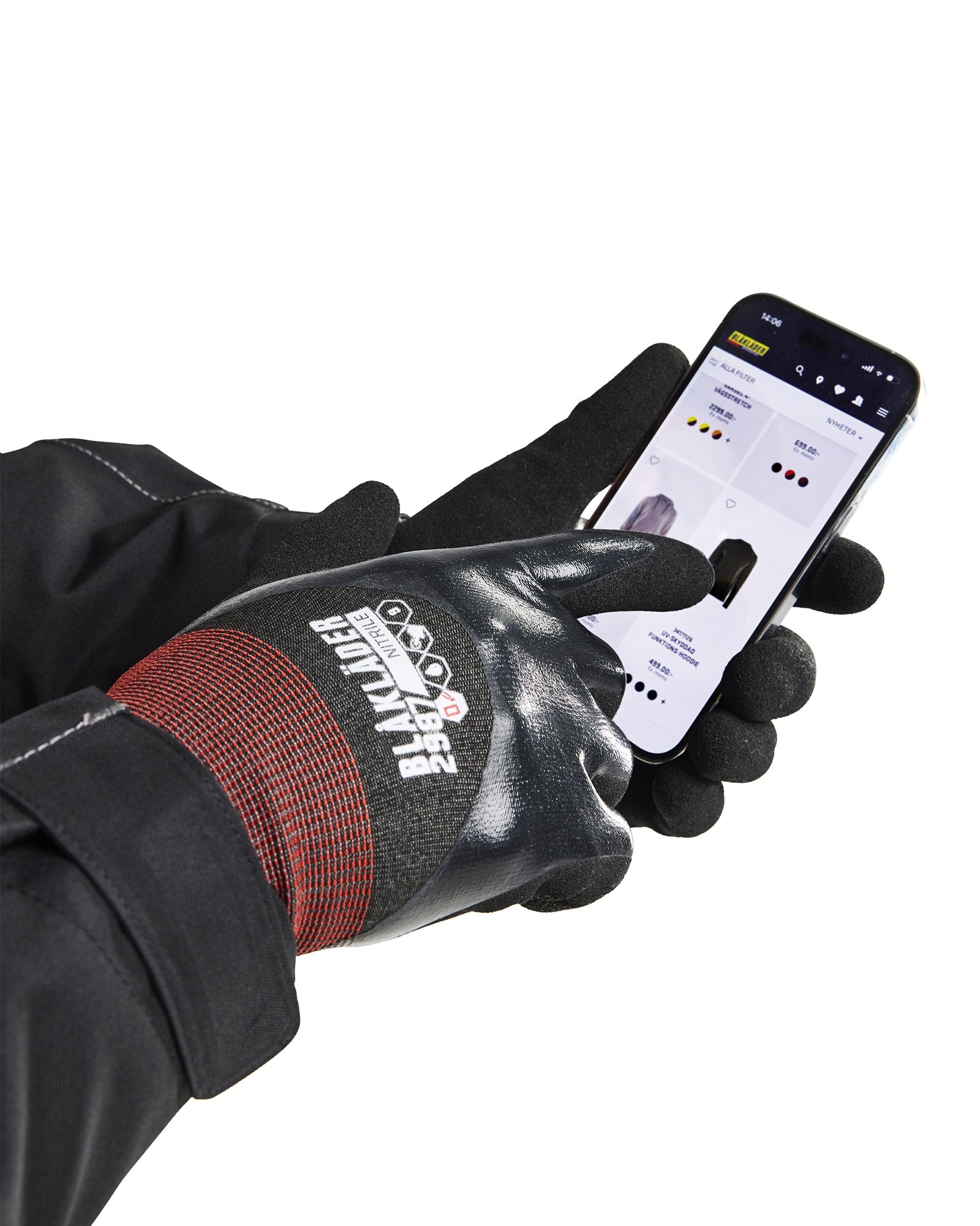 Blaklader Cut Protection Glove D, Black 6 pairs (2)