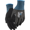Blaklader F Touch Nitrile Dipped Cut Protection Glove, Black 6 pairs