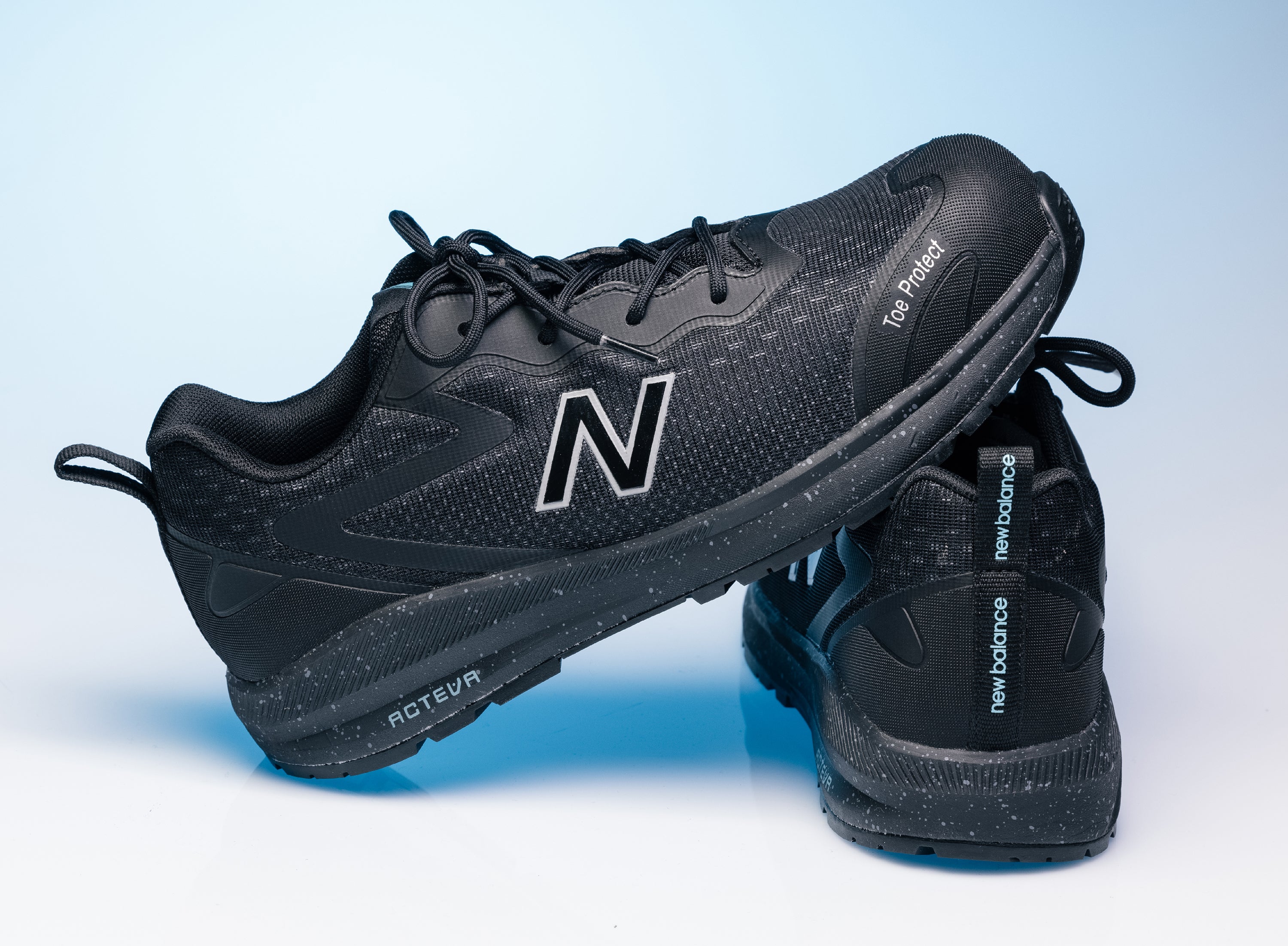 New Balance Logic Womens Safety Shoes S1 PL HRO SR FO Black/blue (11)
