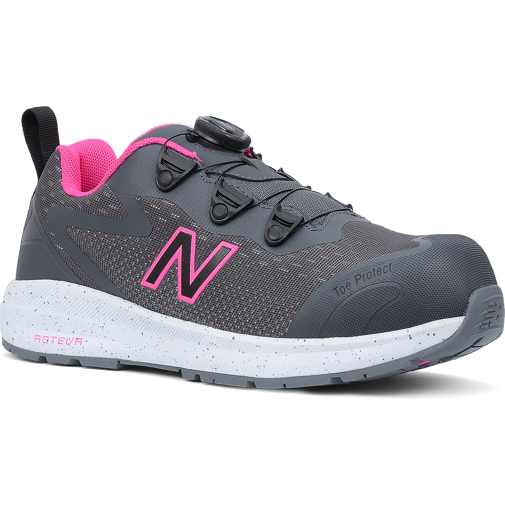 New Balance Logic Boa Womens Safety shoes S1 P, grey / pink