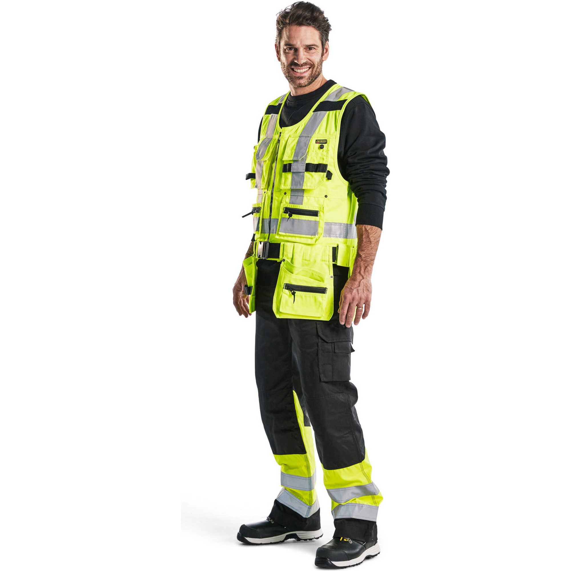 Blaklader High Vis Tool Vest, Yellow (5)