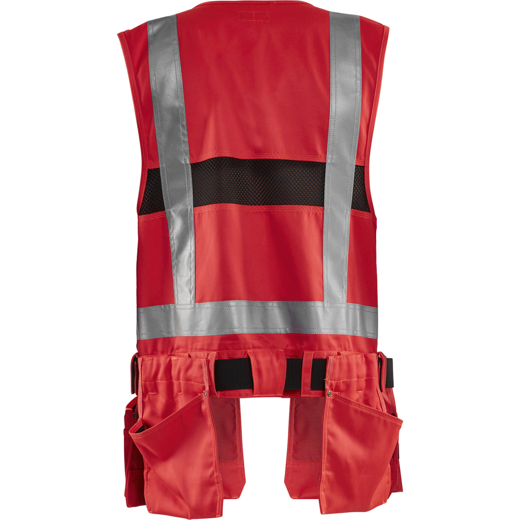 Blaklader High Vis Tool Vest, Red (4)