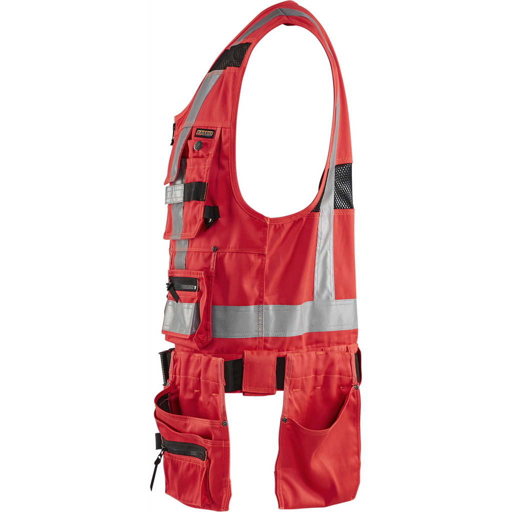 Blaklader High Vis Tool Vest, Red (3)