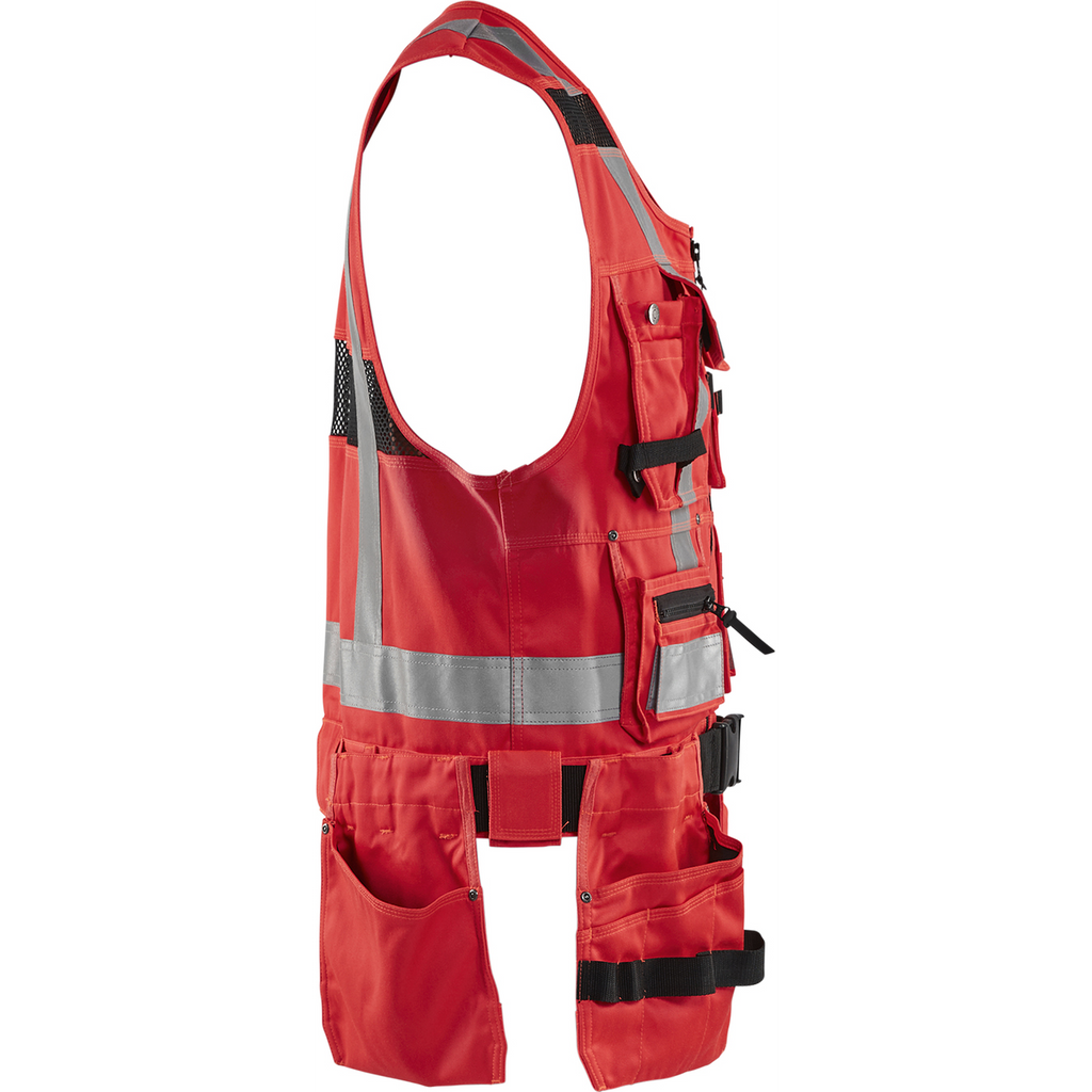 Blaklader High Vis Tool Vest, Red (2)