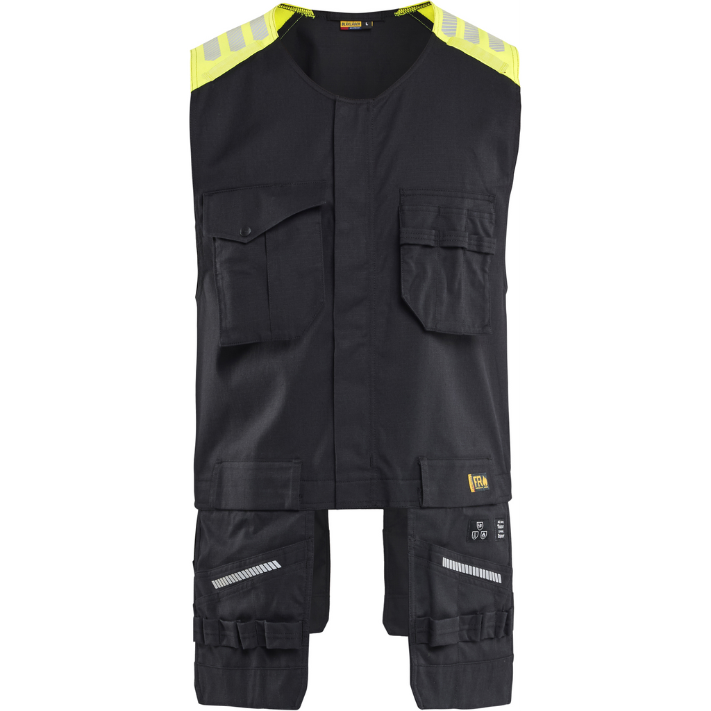 Blaklader Vest, Black/Yellow