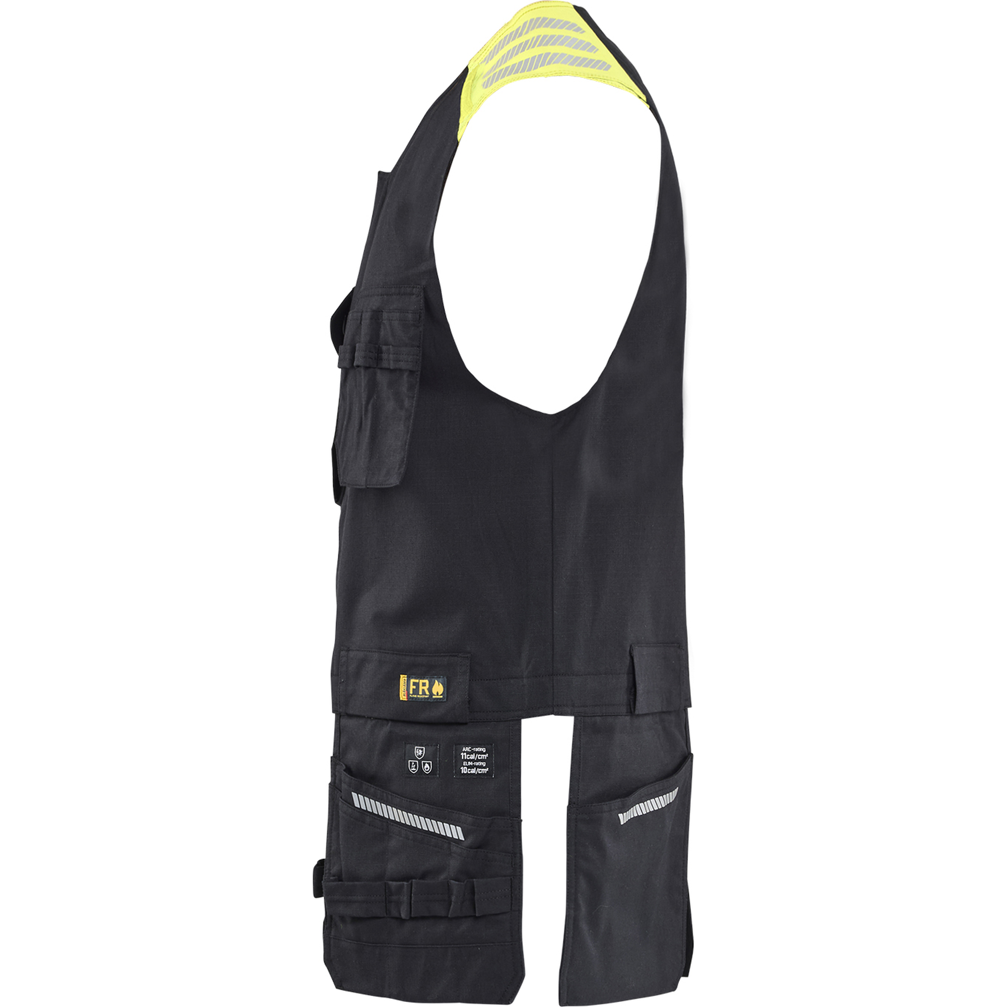 Blaklader Vest, Black/Yellow (3)