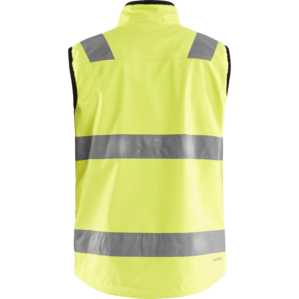 Blaklader High Vis Softshell Vest, Yellow (4)