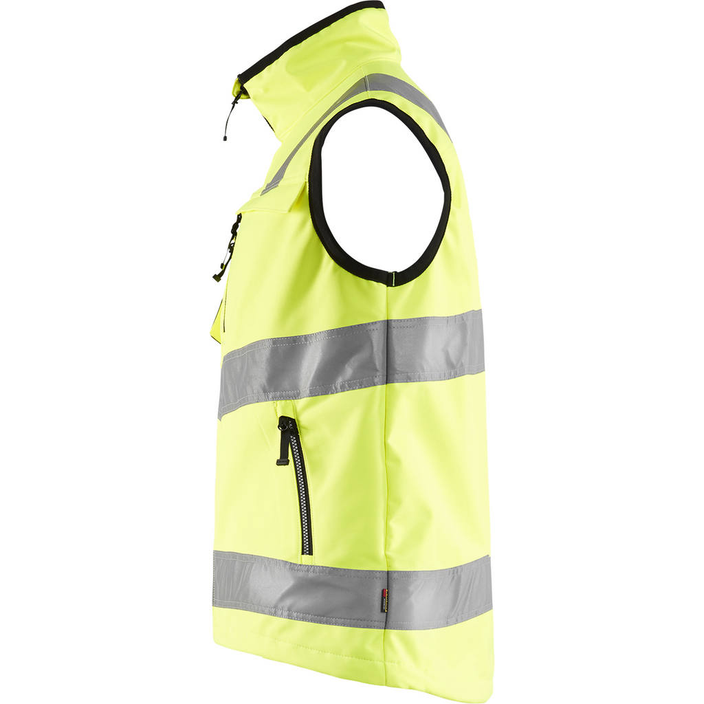 Blaklader High Vis Softshell Vest, Yellow (3)