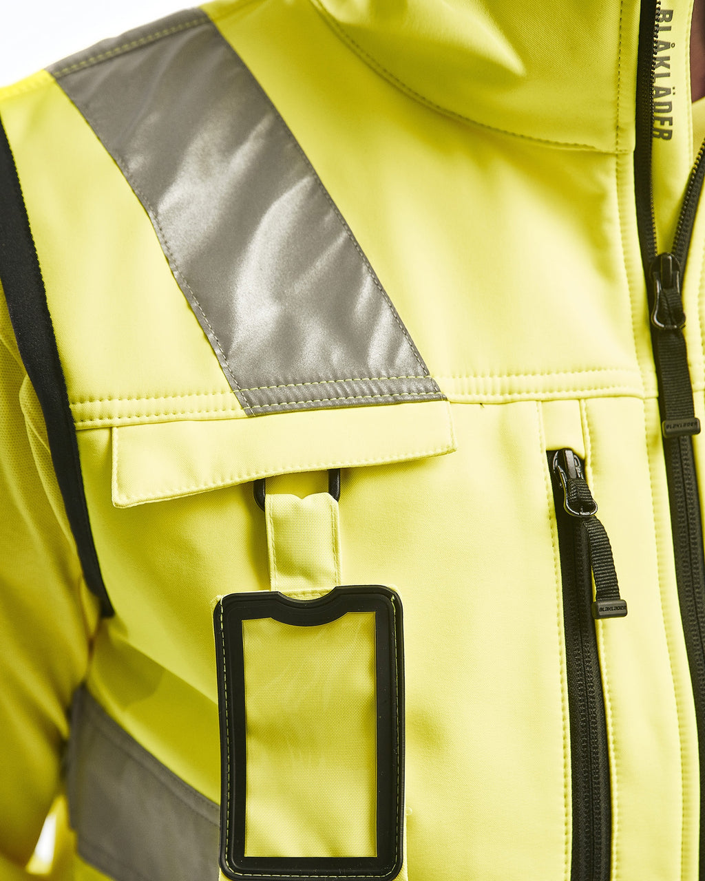 Blaklader High Vis Softshell Vest, Yellow (7)