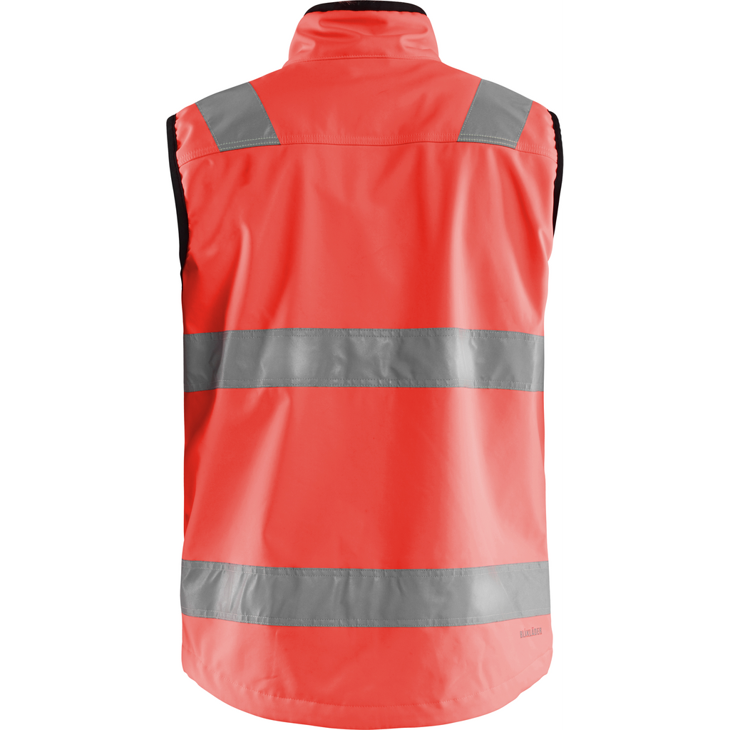 Blaklader High Vis Softshell Vest, Red (4)