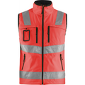 Blaklader High Vis Softshell Vest, Red