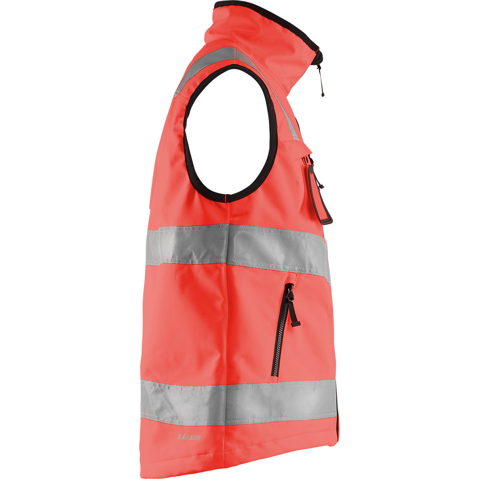 Blaklader High Vis Softshell Vest, Red (2)