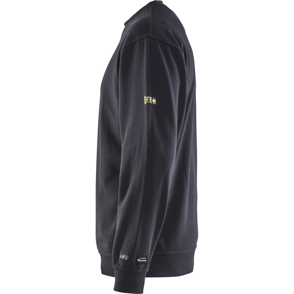 Blaklader Flame Resistant Sweatshirt, Navy Blue (3)