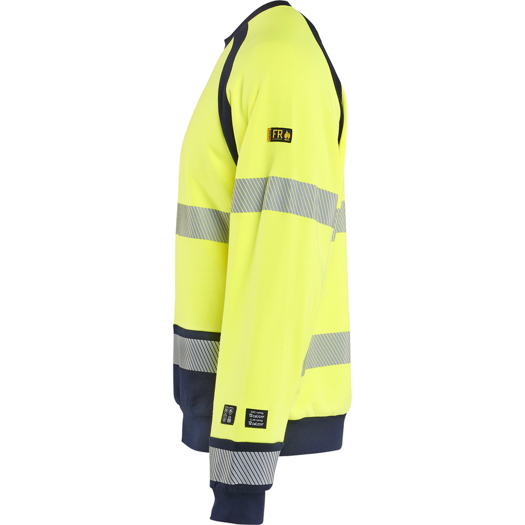 Blaklader Multinorm Sweatshirt, Yellow/Navy (3)