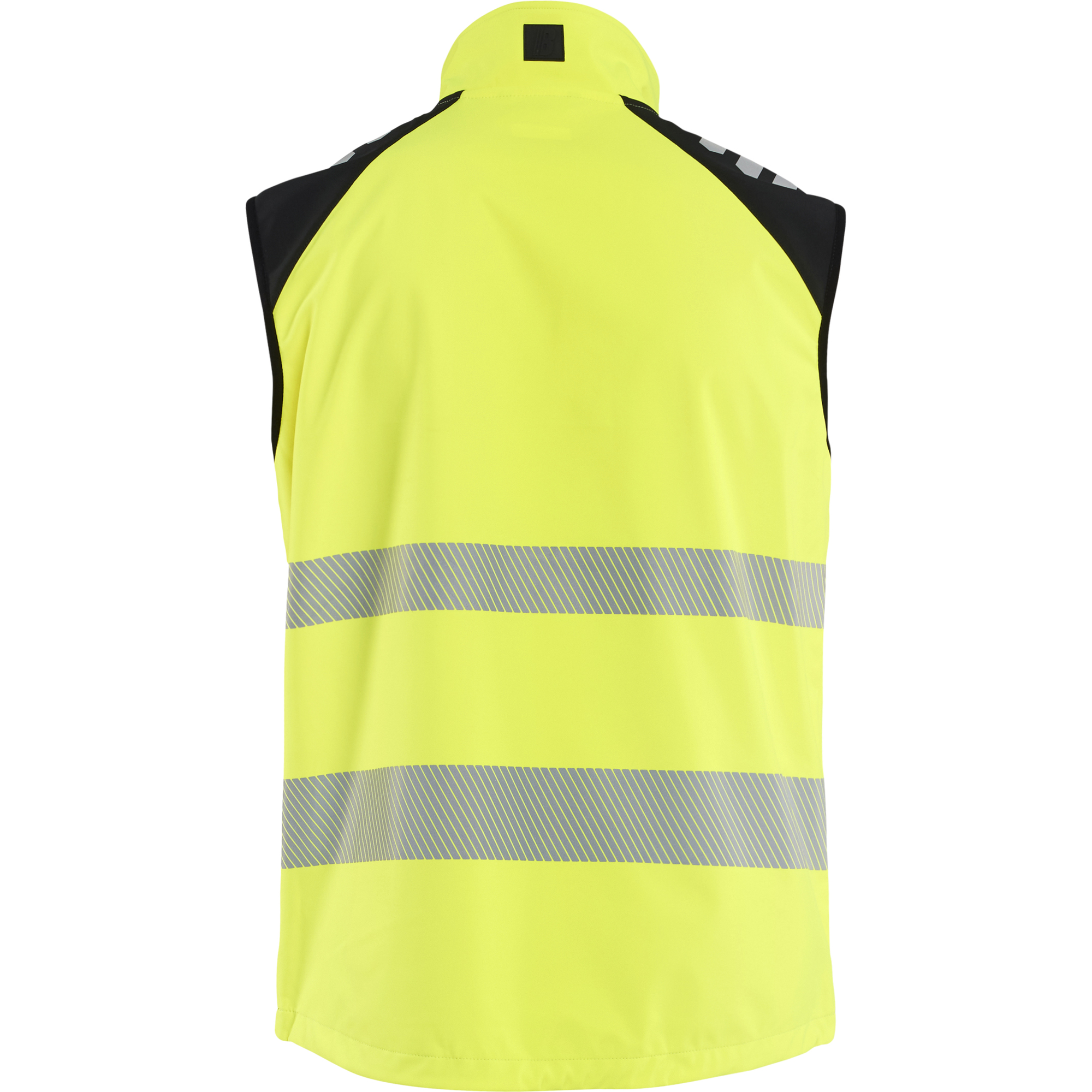 Blaklader High Vis Softshell Vest, High Vis Yellow/Black (4)