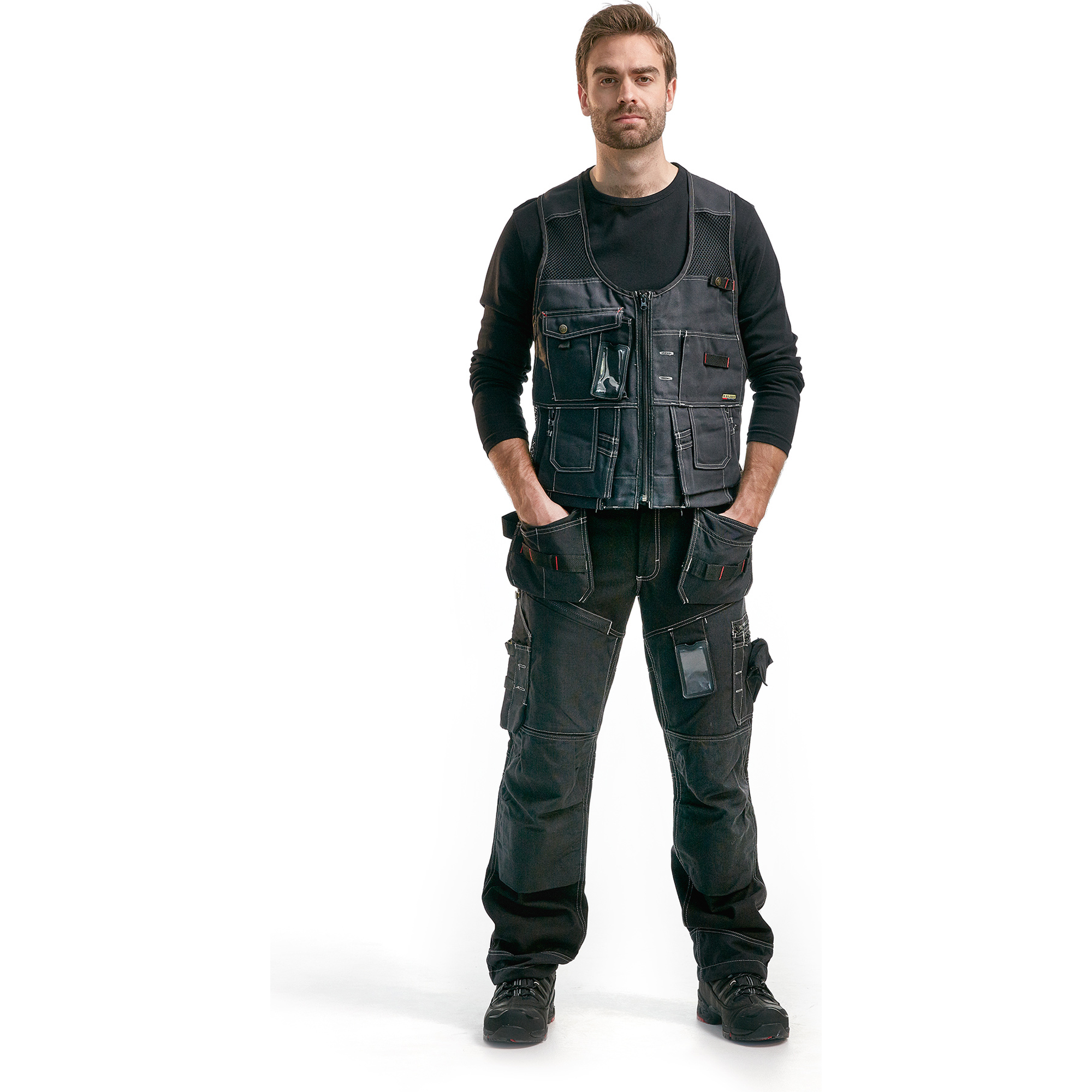 Blaklader Craftsman Vest, Black (5)