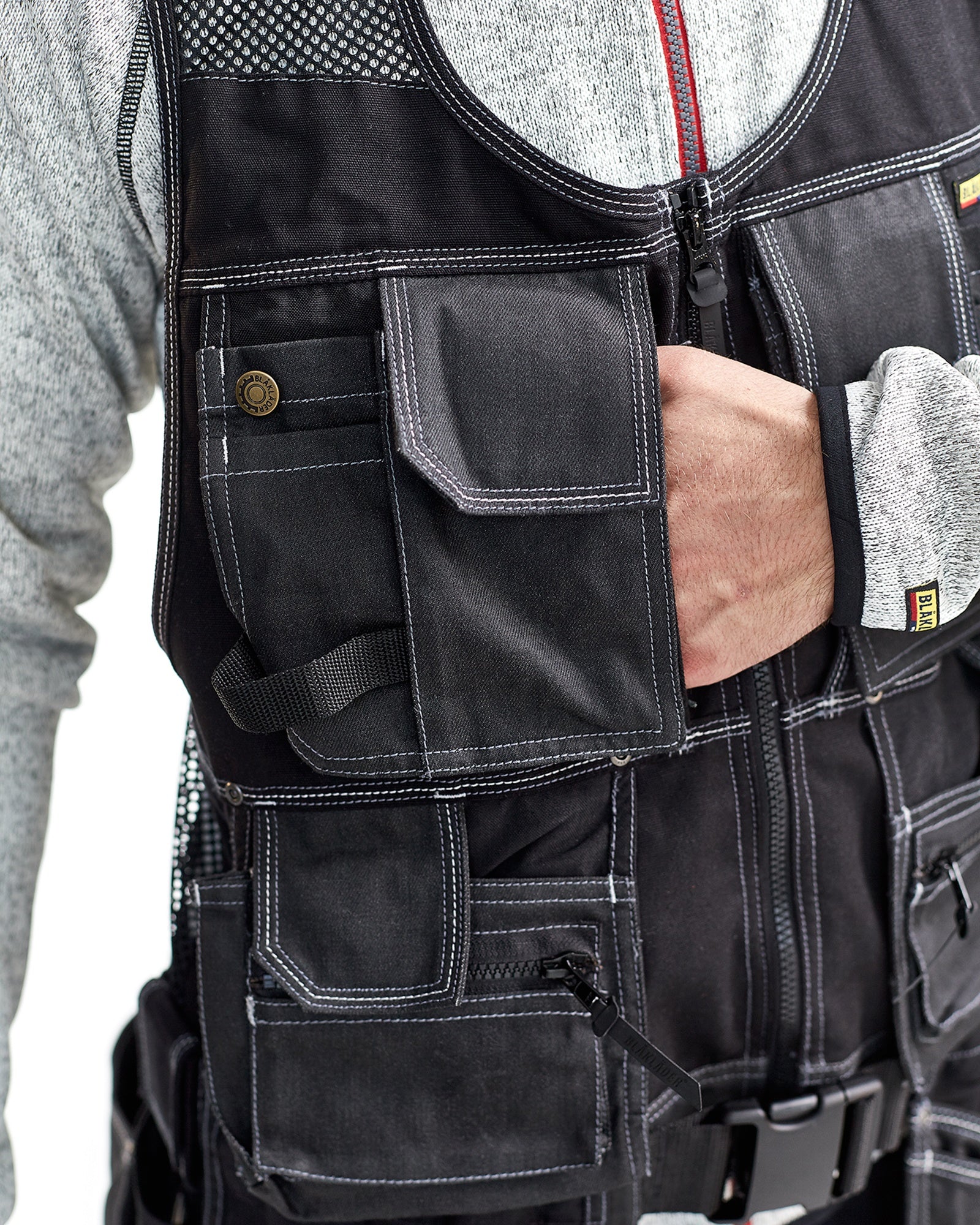 Blaklader X1900 Craftsman Vest, Black (5)