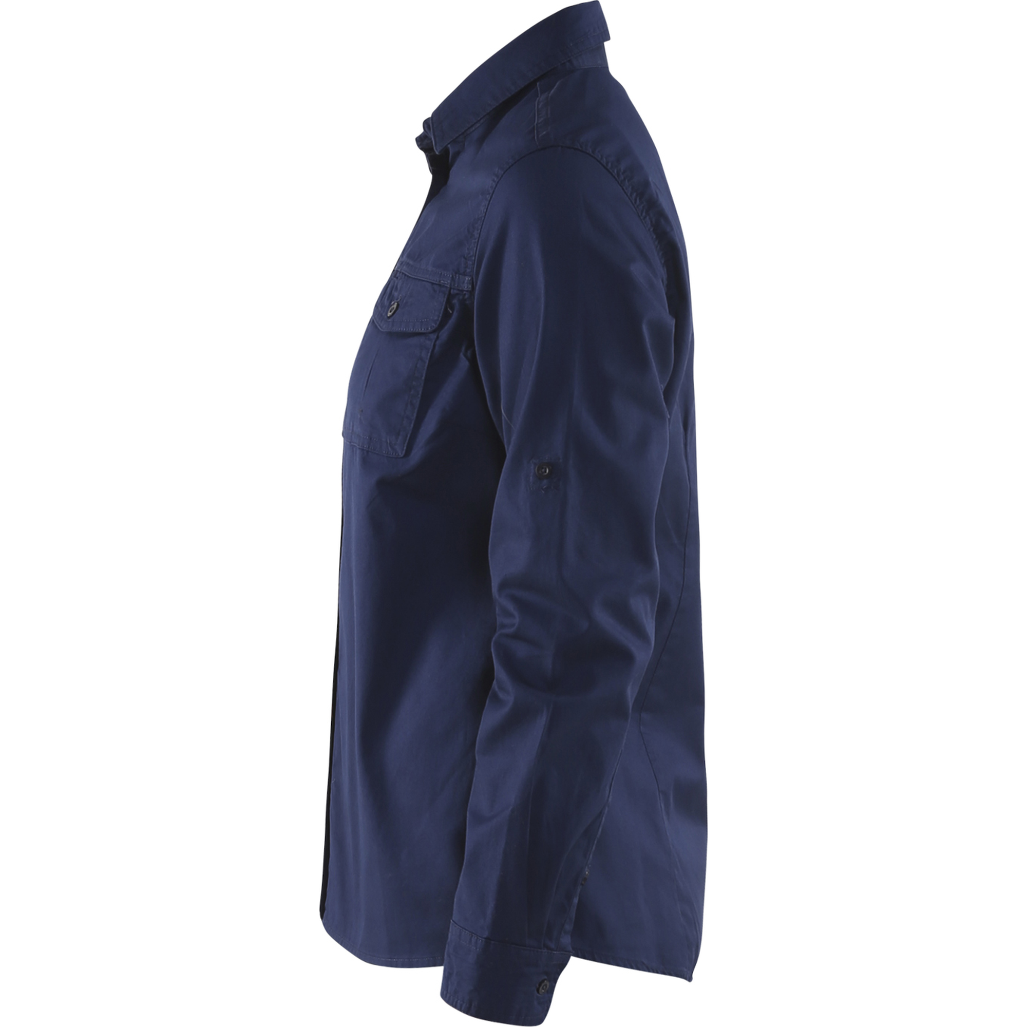 Blaklader Women's Twill Shirt, Navy Blue (3)