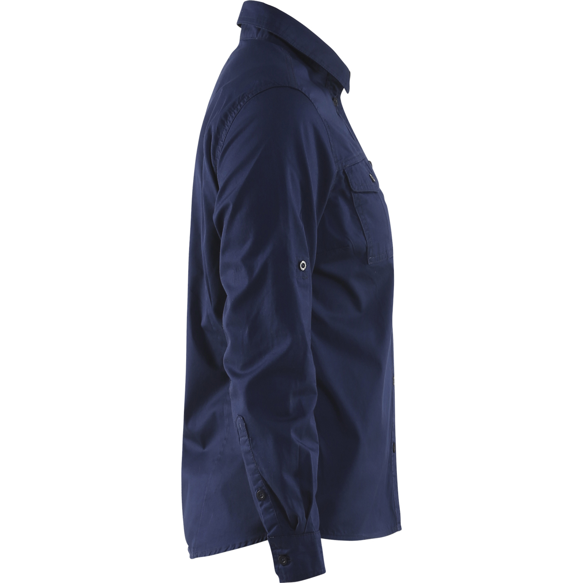 Blaklader Women's Twill Shirt, Navy Blue (2)