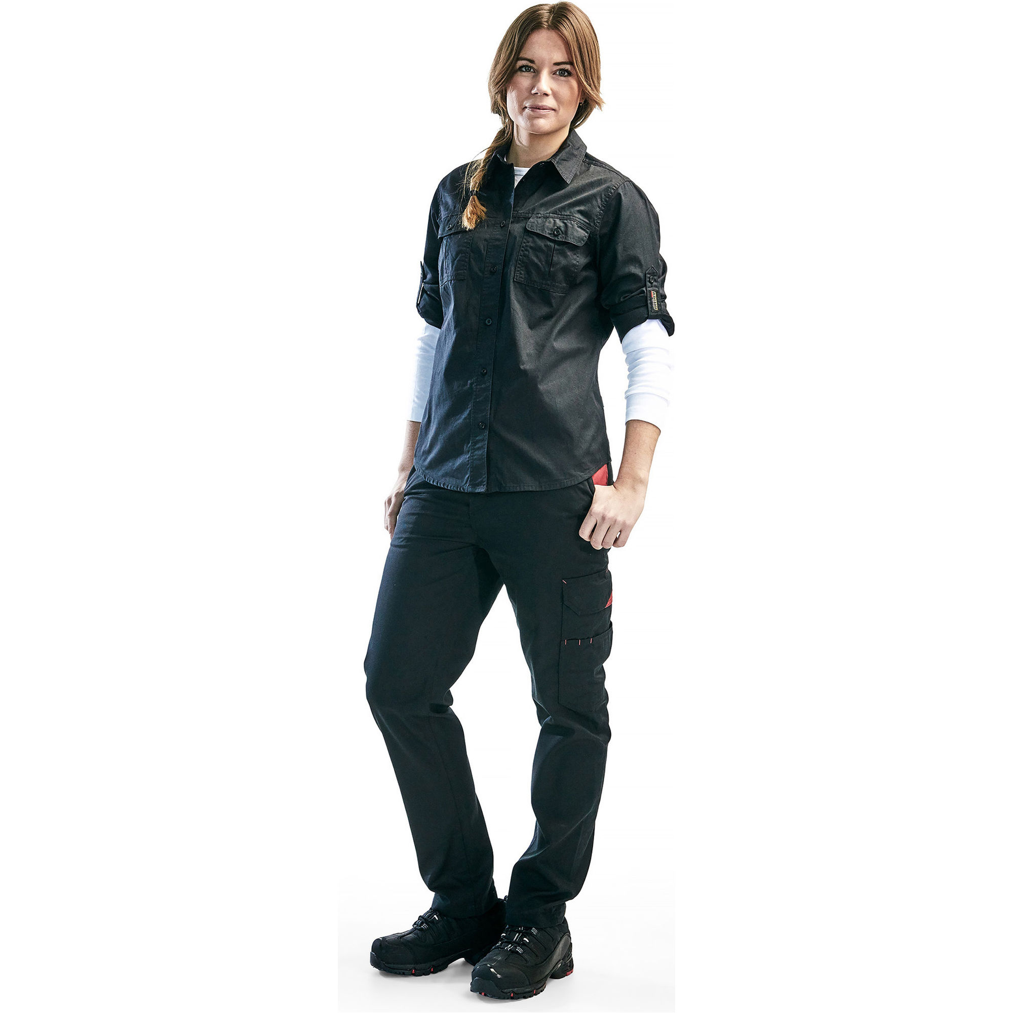 Blaklader Ladies Twill Shirt, Black (5)