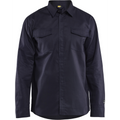 Blaklader Flame Resistant Shirt, Navy