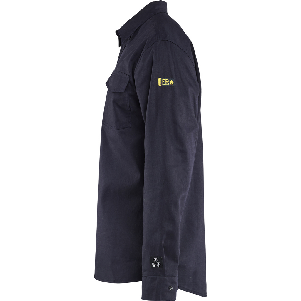 Blaklader Flame Resistant Shirt, Navy (3)