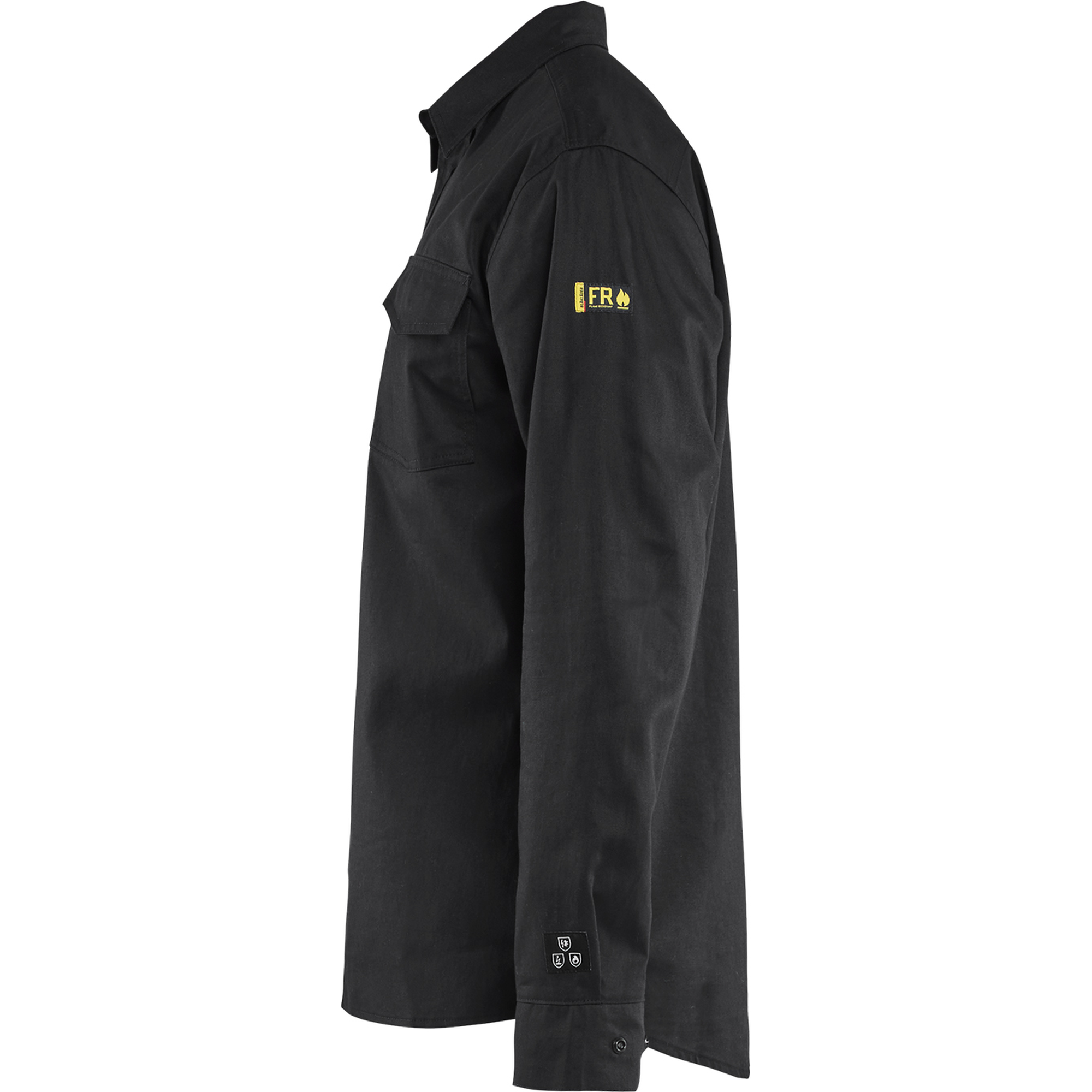 Blaklader Flame Resistant Shirt, Black (3)