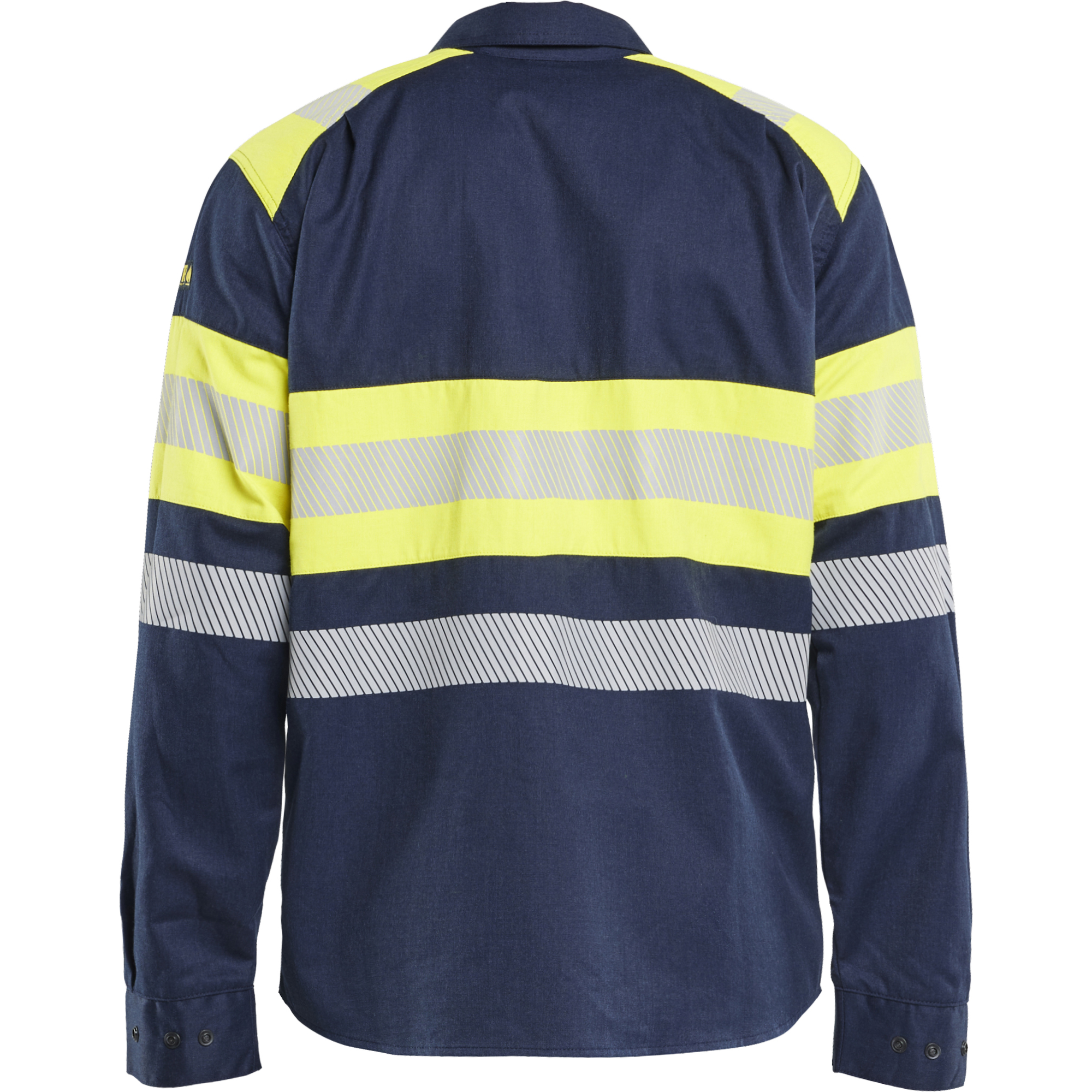 Blaklader Multi-Norm Shirt, Navy/Yellow (4)