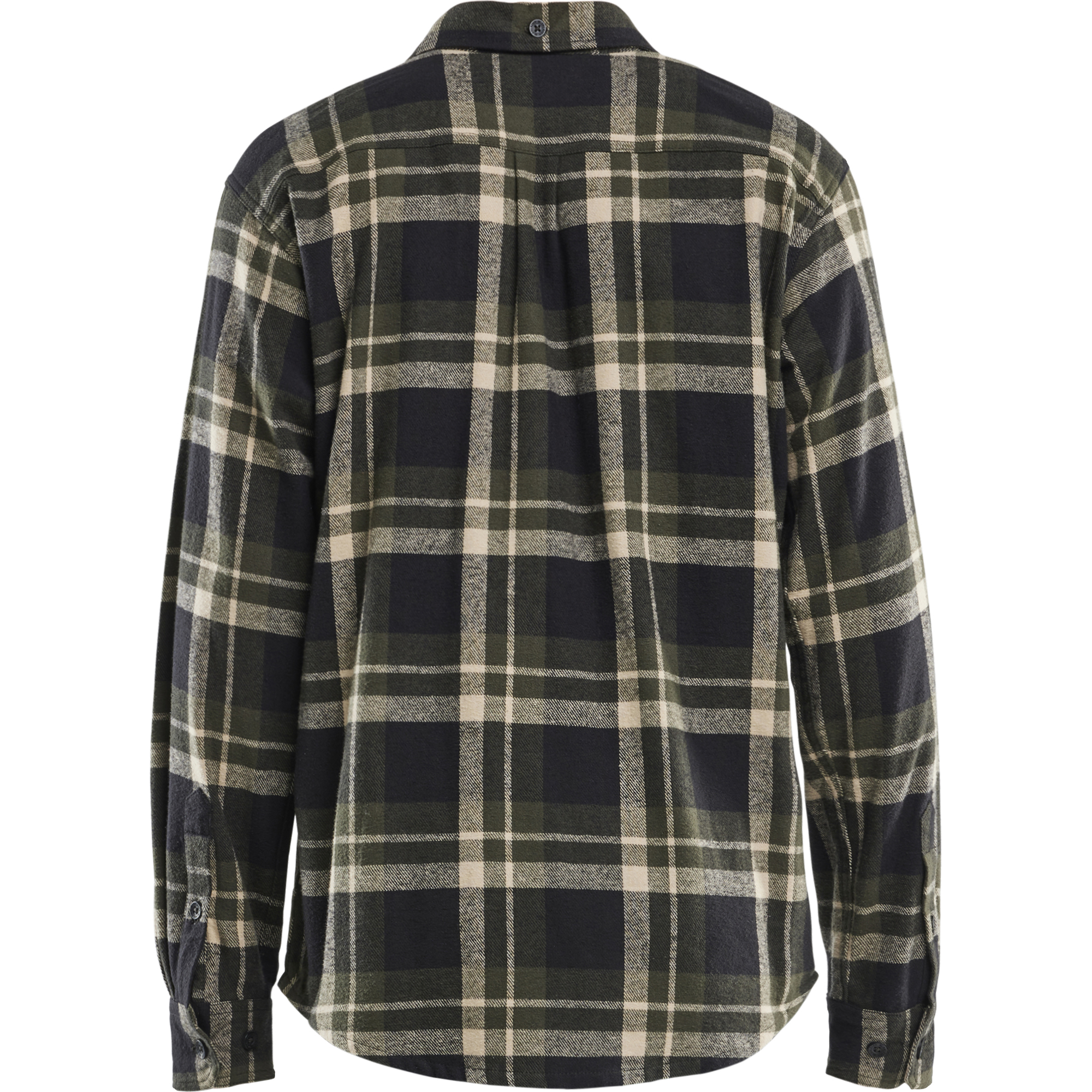 Blaklader Flannel Shirt, Forest Green/Black (4)