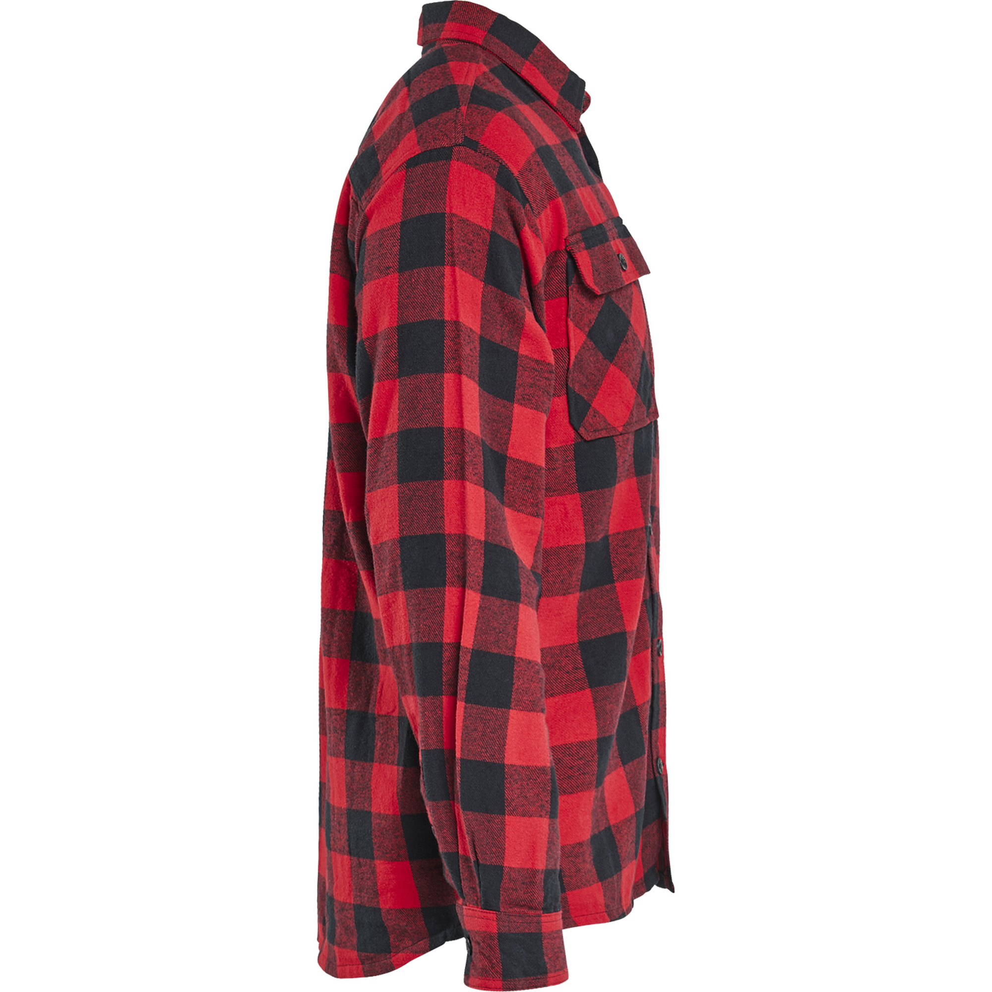 Blaklader Flannel Shirt, Red/Black (2)